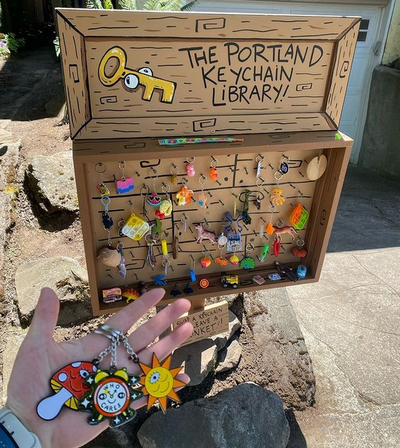 Portland’s Keychain Library